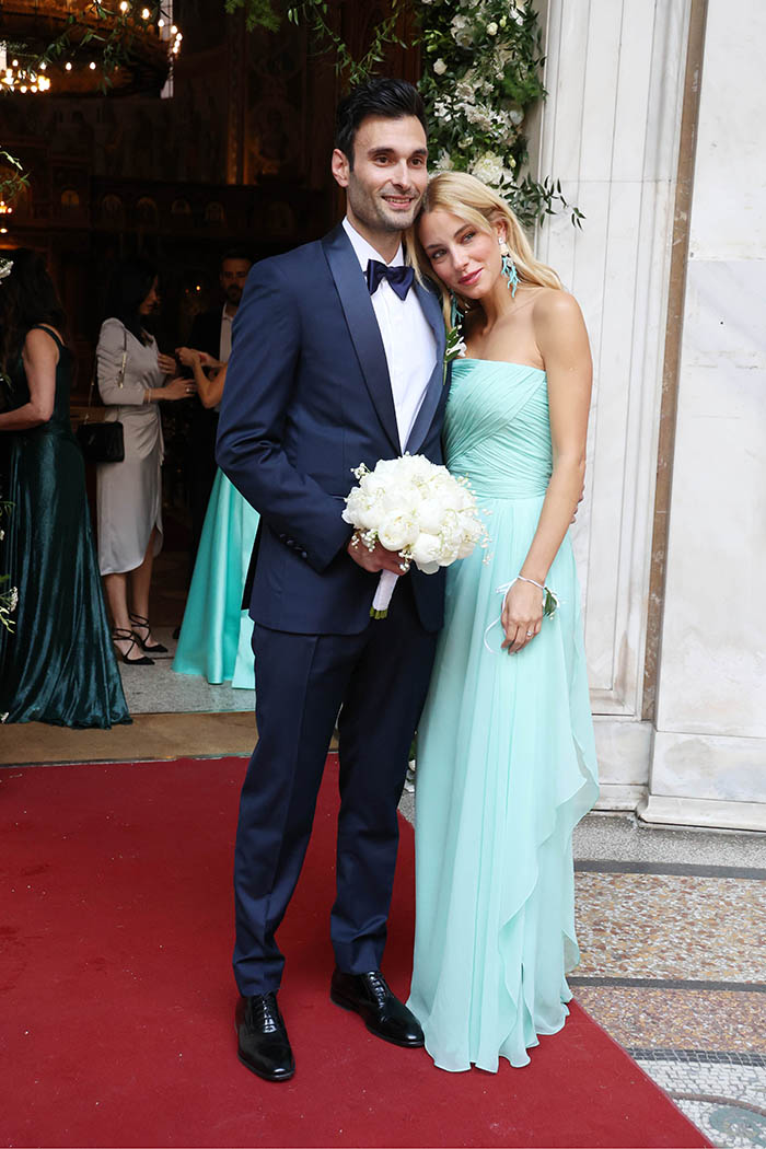 Παντρεύτηκαν η Άννα Πρέλεβιτς και ο Νικήτας Νομικός – Φωτογραφίες από τον γάμο τους